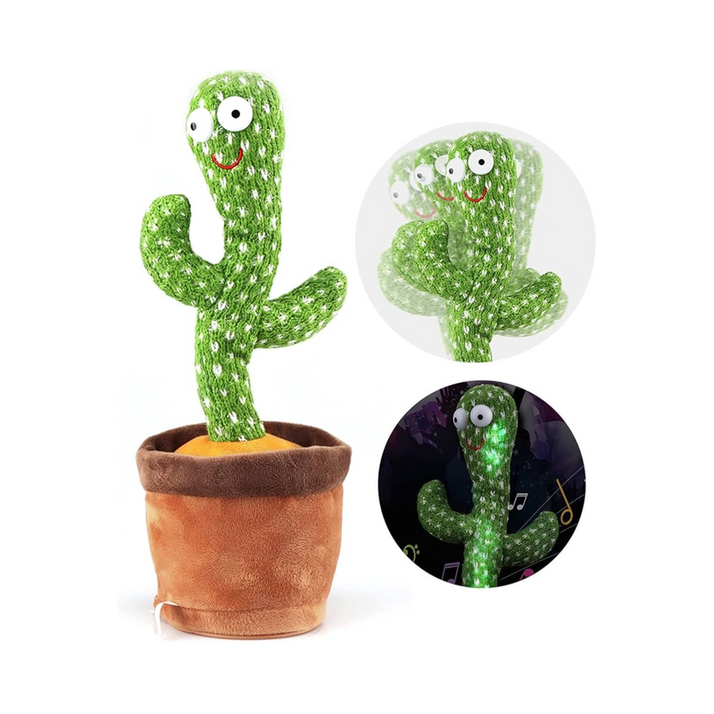 Cactus Talking Interativo Premium Toy Kids