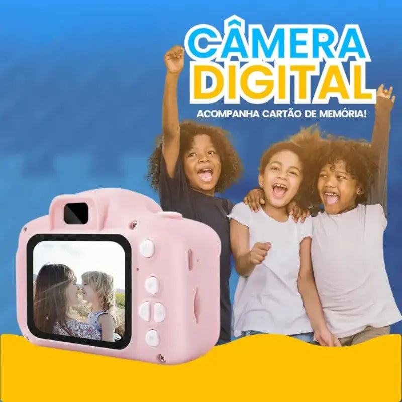 Câmera Fotográfica Digital Infantil - PRO Kids