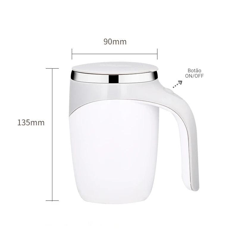 Caneca Térmica Mixer de Inox Portátil Polihousi