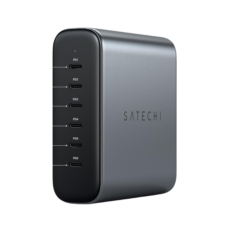 Carregador de Mesa Satechi USB-C 6-Port 200W