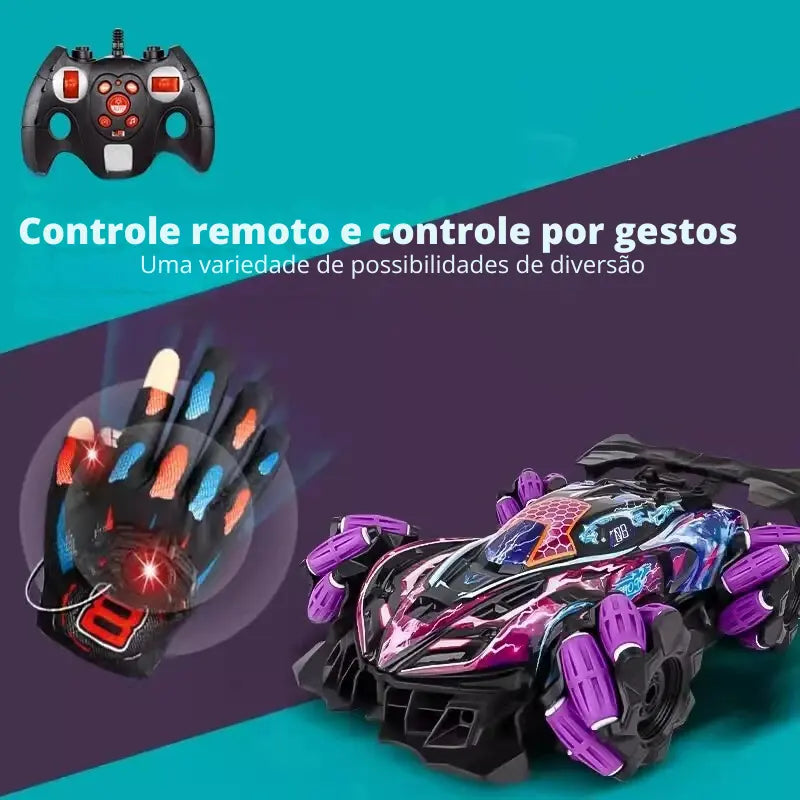 Carrinho Acrobático Controle Remoto por Gestos - Drift Borg