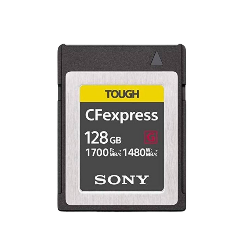 Cartão de Memória Cfexpress Sony Tipo B 1700 1480 MBs 128 GB