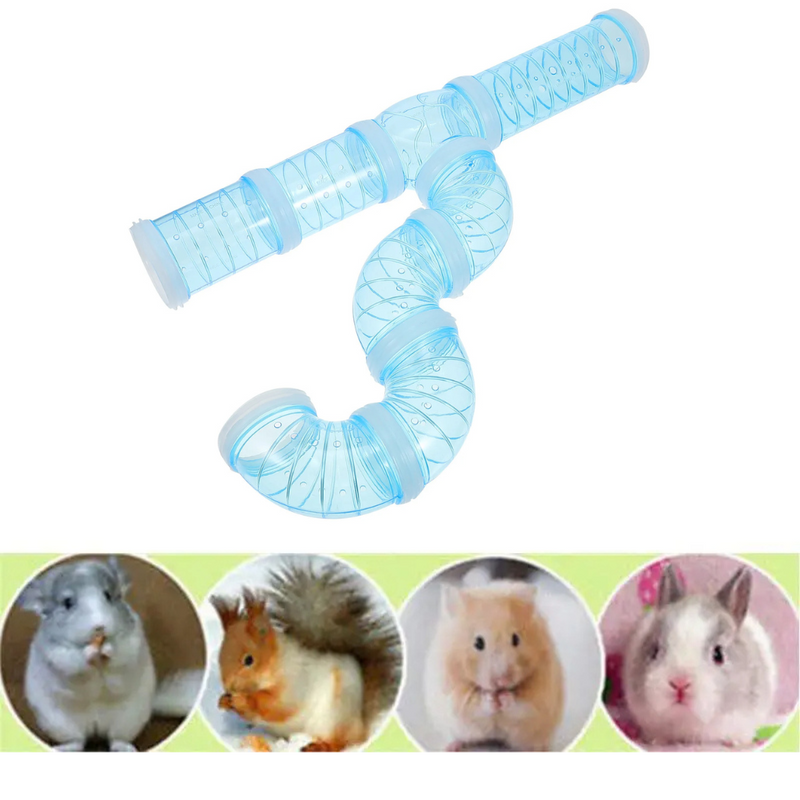 Túnel Tubo para Roedores Labirinto para Hamster Porquinho da Índia