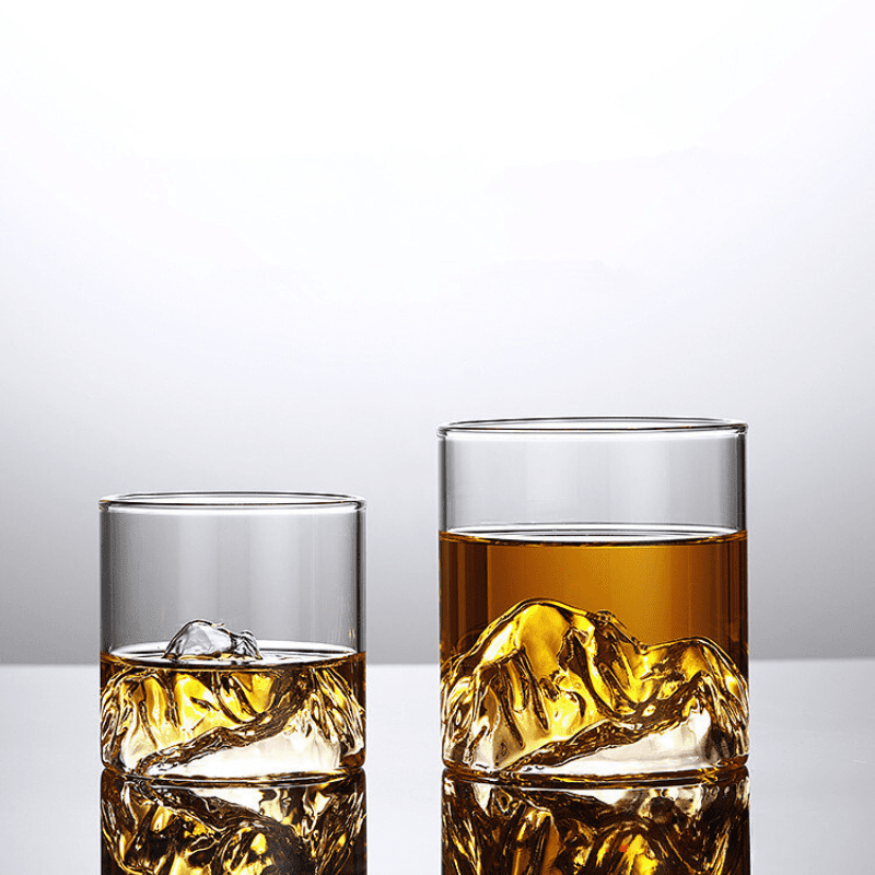 Copo de Whisky Cristal Drinks Iceberg Bar em Casa Polihousi