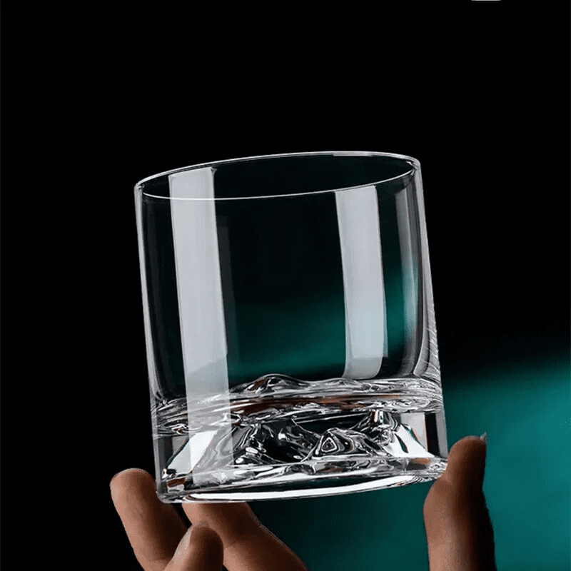 Copo de Whisky Cristal Drinks Iceberg Bar em Casa Polihousi