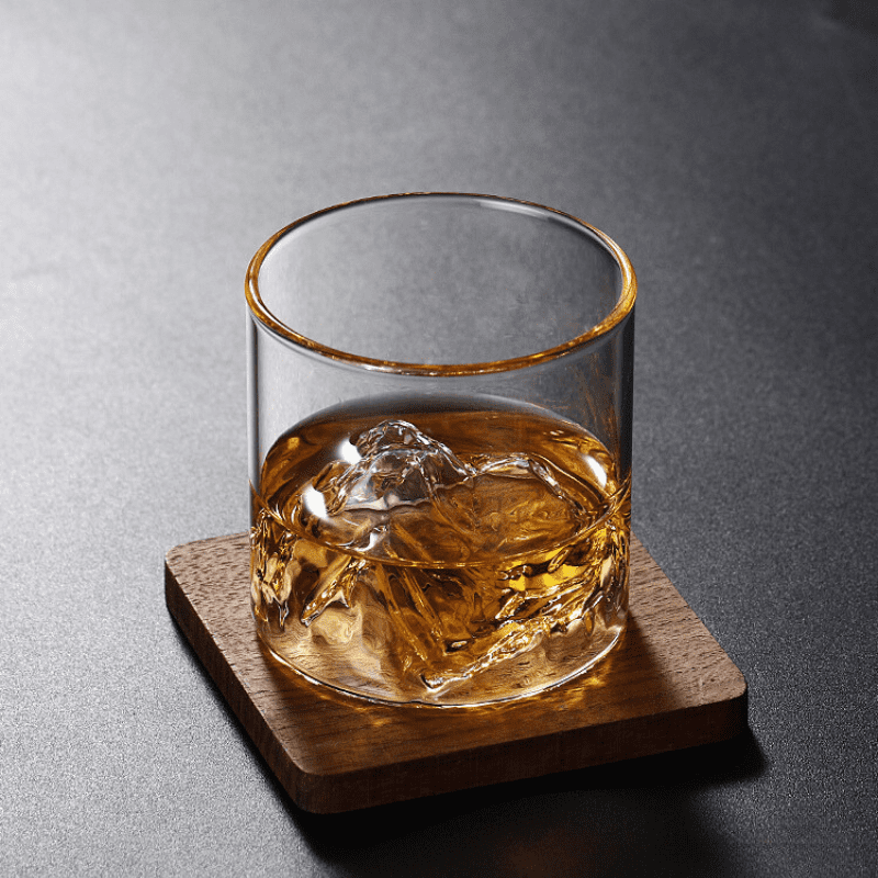 Copo de Whisky Cristal Drinks Iceberg Bar em Casa Polihousi