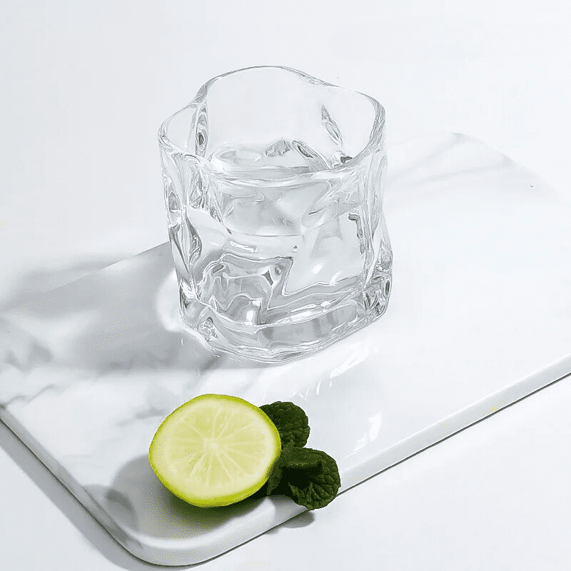 Copo de Whisky Cristal Drinks Irregular Bar em Casa Polihousi