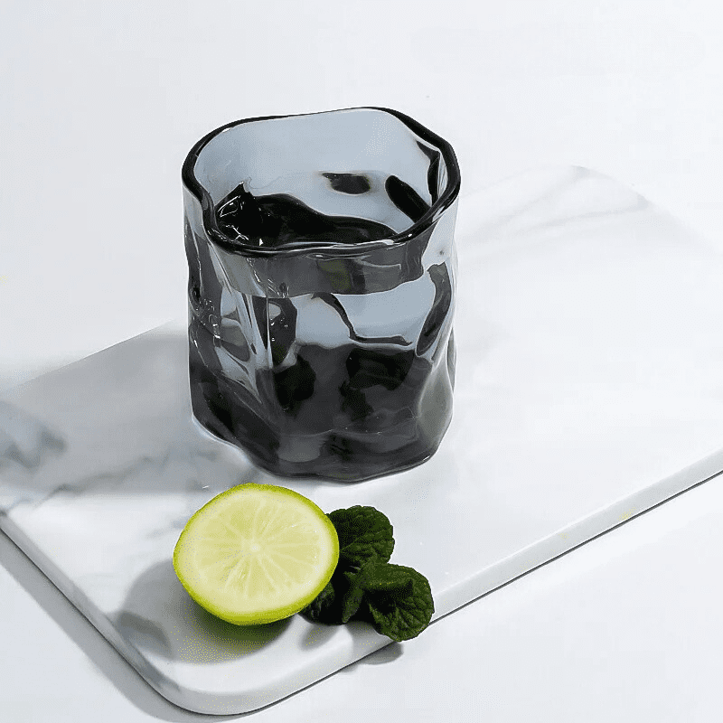 Copo de Whisky Cristal Drinks Irregular Bar em Casa Polihousi