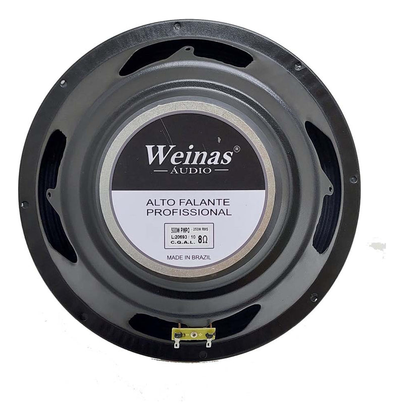 Par Alto Falante 12  250w 8 Ohms Weinas Pro Mr7582