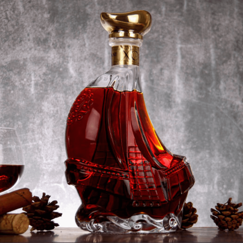 Decanter de Vinho Whisky Vidro Caravela Bar em Casa Polihousi