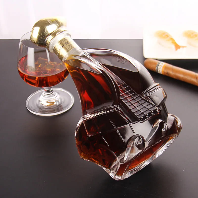 Decanter de Vinho Whisky Vidro Caravela Bar em Casa Polihousi