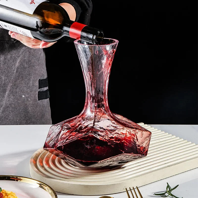 Decanter de Vinho Whisky Vidro Criativo Bar em Casa Polihousi