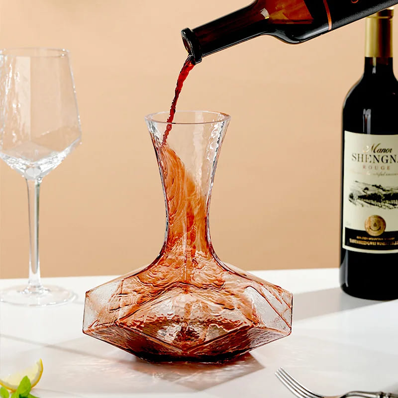 Decanter de Vinho Whisky Vidro Criativo Bar em Casa Polihousi