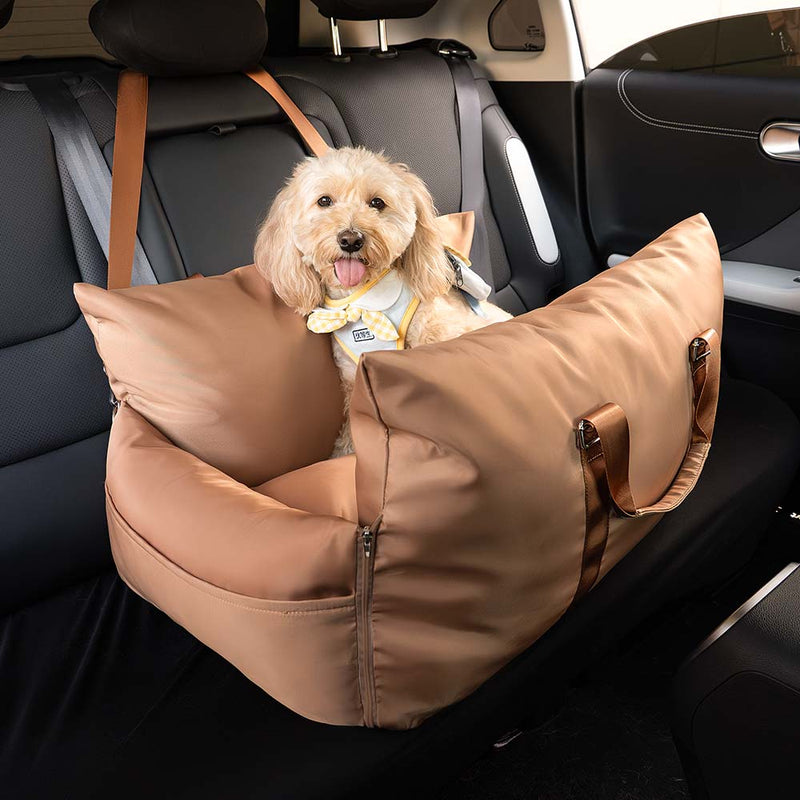 Cama Impermeável para Assento de Carro para Animais de Estimação - Primeira Classe