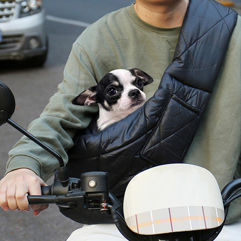 Bolsa de transporte para cães e gatos, confortável, macia e quente, para áreas externas