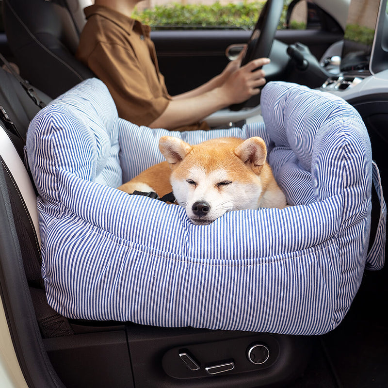 Cama portátil para assento de carro para caminhadas de cães grandes