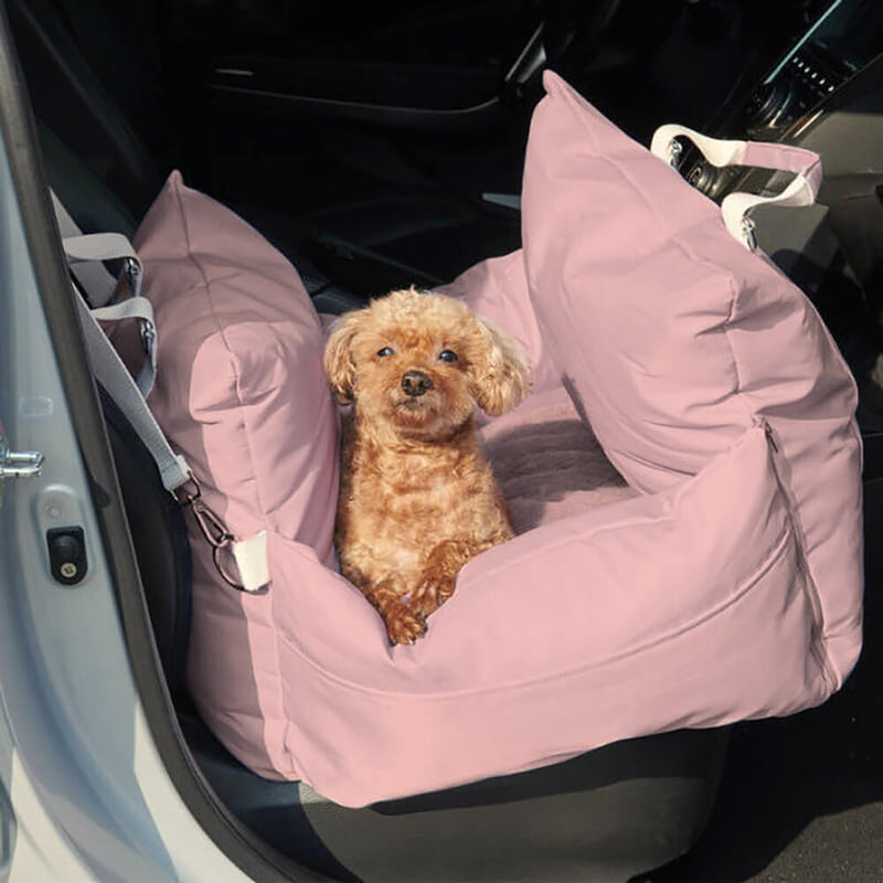 Cama Impermeável para Assento de Carro para Animais de Estimação - Primeira Classe