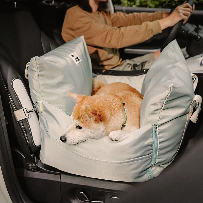 Cama Impermeável para Assento de Carro para Animais de Estimação - Primeira Classe