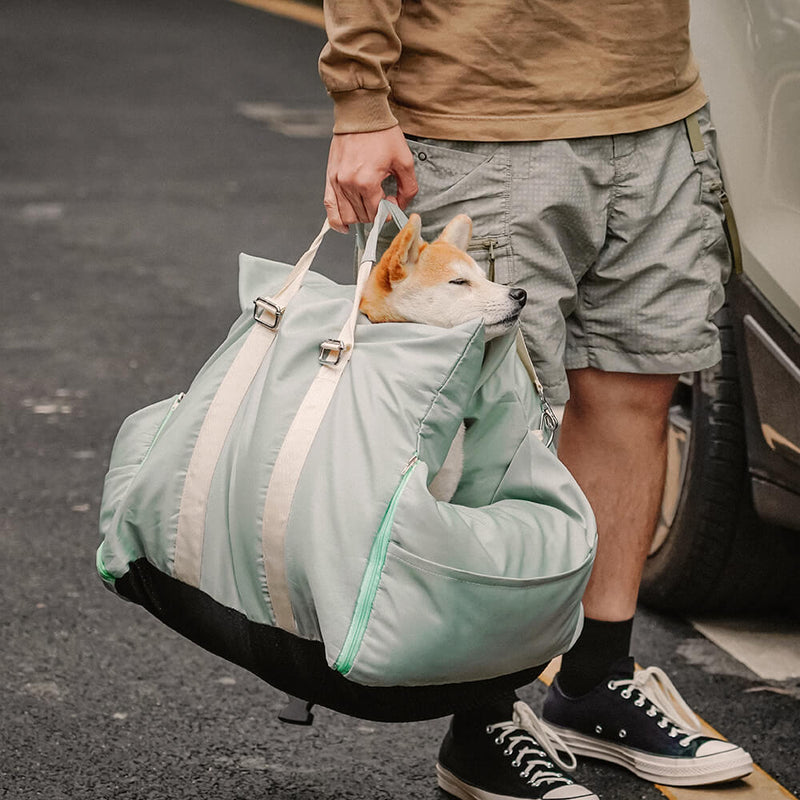 Cama Impermeável para Assento de Carro para Animais de Estimação - Primeira Classe