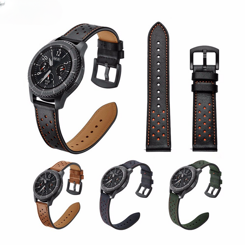 Pulseira Samsung Galaxy Watch Luxo de Couro