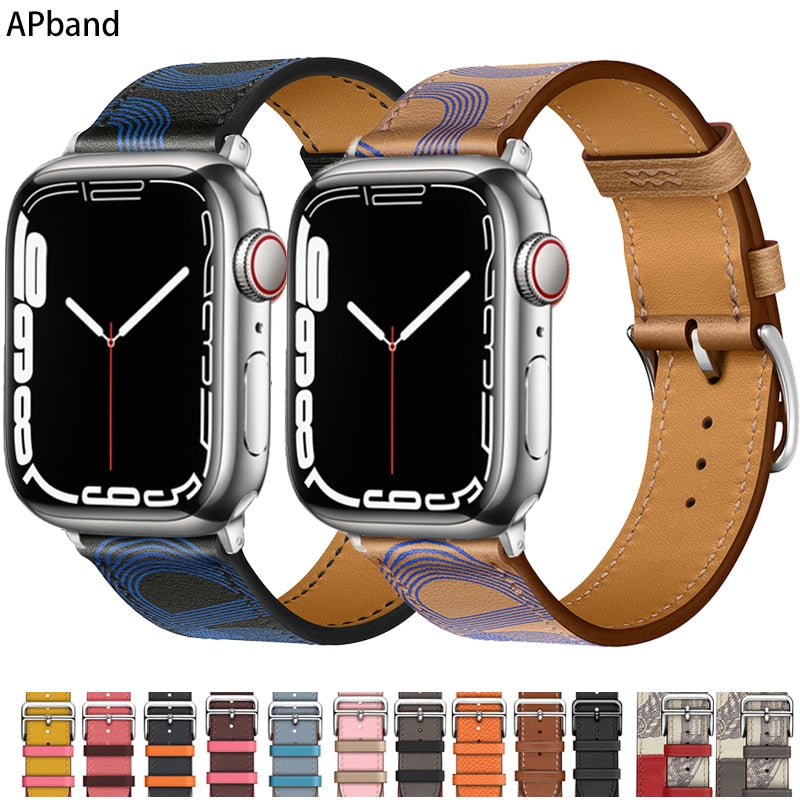 Pulseira Apple Watch Couro