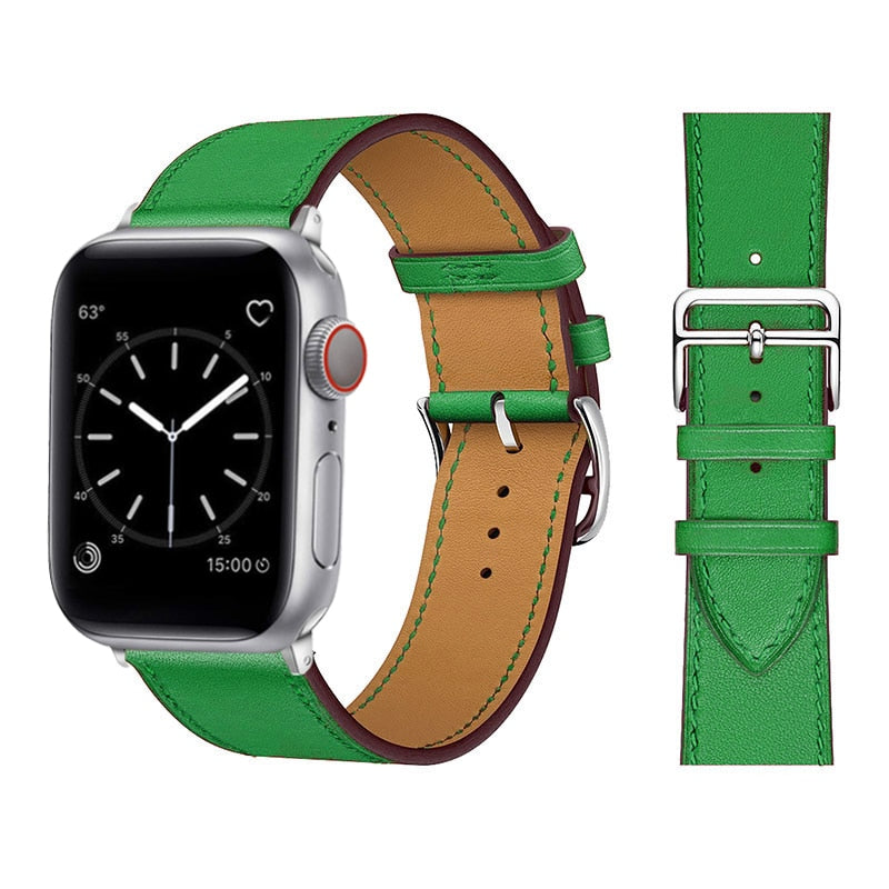 Pulseira Apple Watch Couro