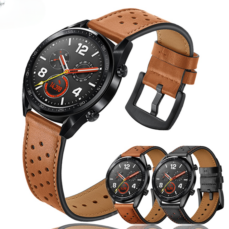 Pulseira Samsung Galaxy Watch Luxo de Couro