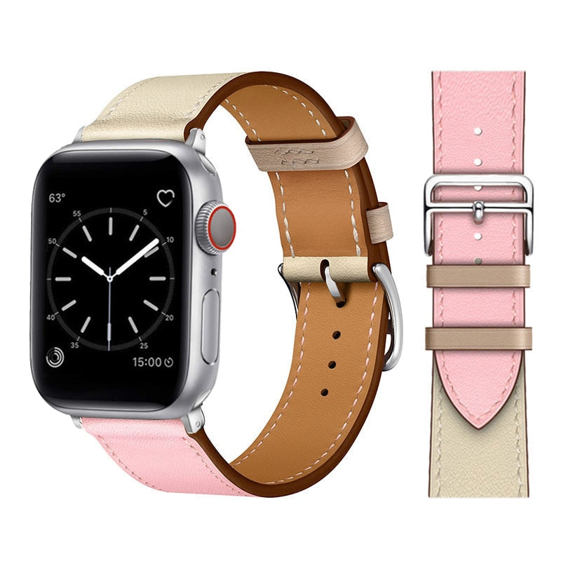 Pulseira Apple Watch Couro