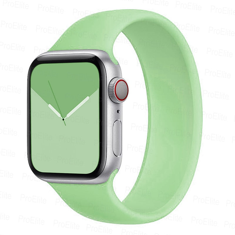 Pulseira Apple Watch Silicone Elástico