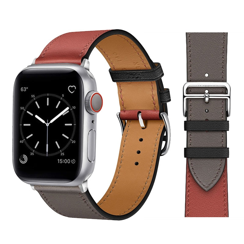 Pulseira Apple Watch Couro