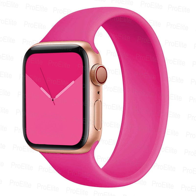 Pulseira Apple Watch Silicone Elástico