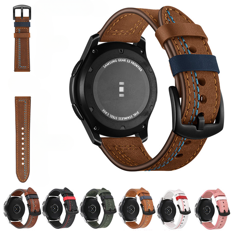 Pulseira Samsung Galaxy Watch Couro Vintage