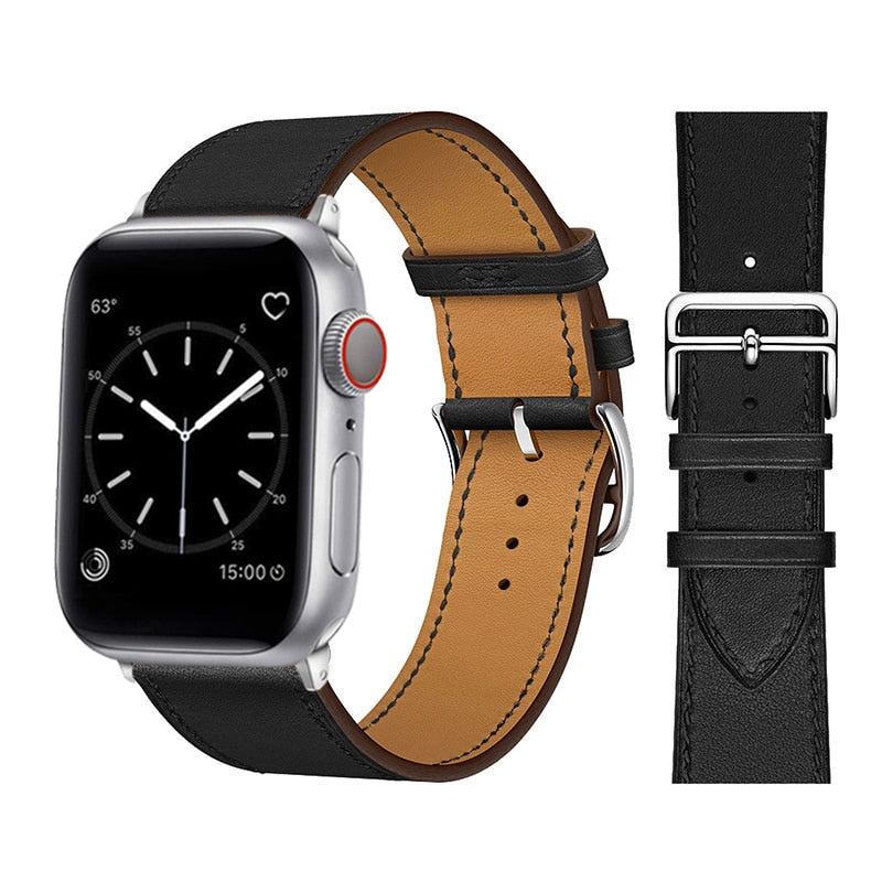 Pulseira Apple Watch Couro