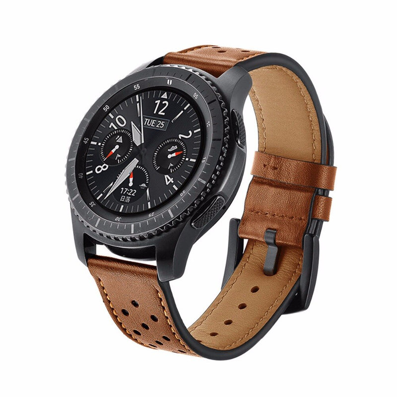 Pulseira Samsung Galaxy Watch Luxo de Couro