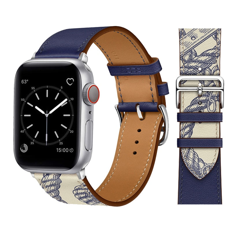 Pulseira Apple Watch Couro