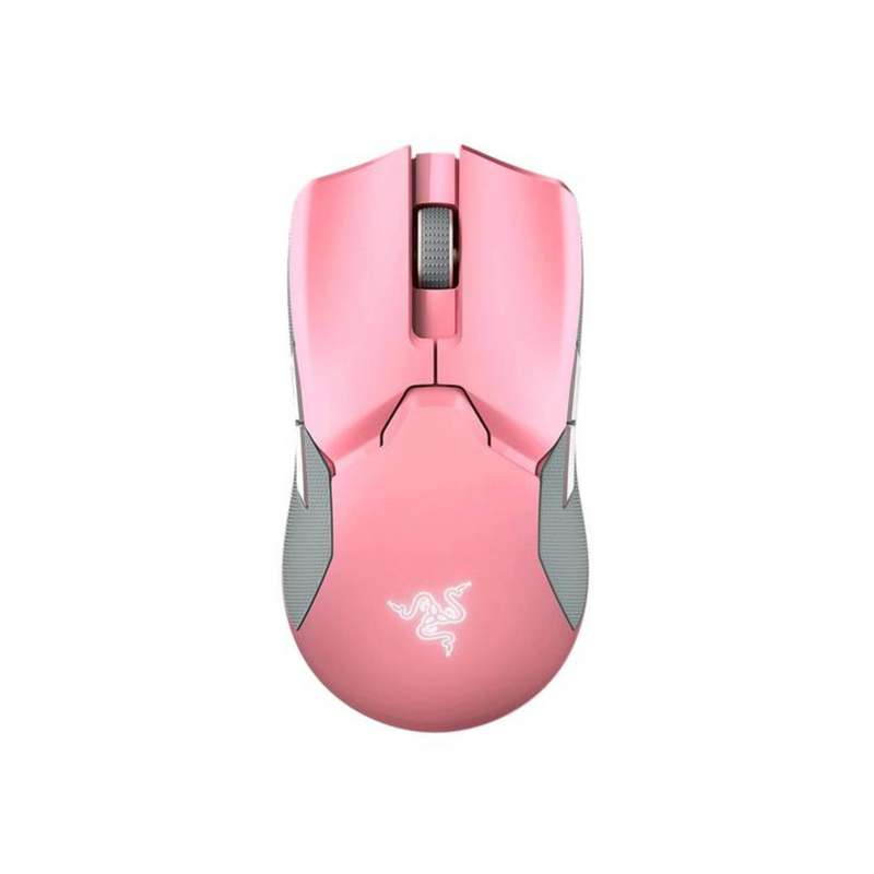 Mouse Razer Viper Ultimate Quartz Óptico Wireless / Sem Fio