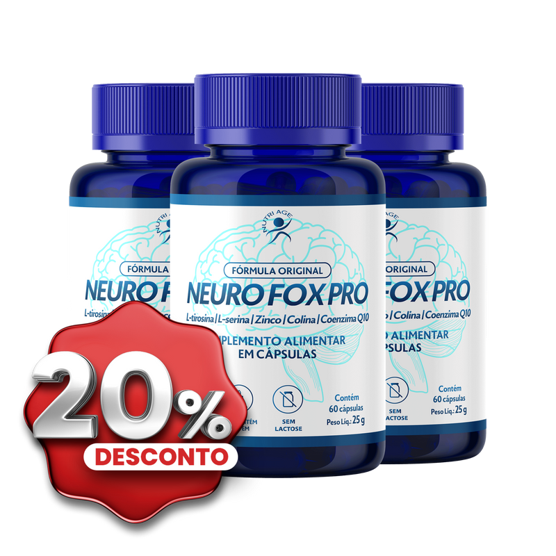 NEURO FOX PRO 3 POTES