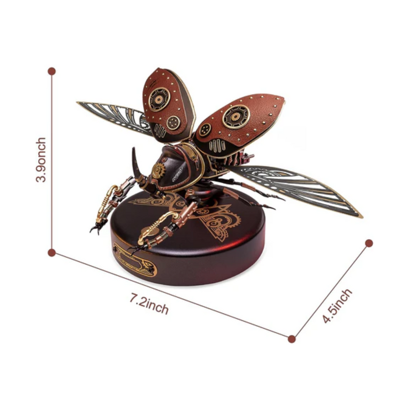 NikolaToy Mechanical Beetle 3D Metal Model Kits