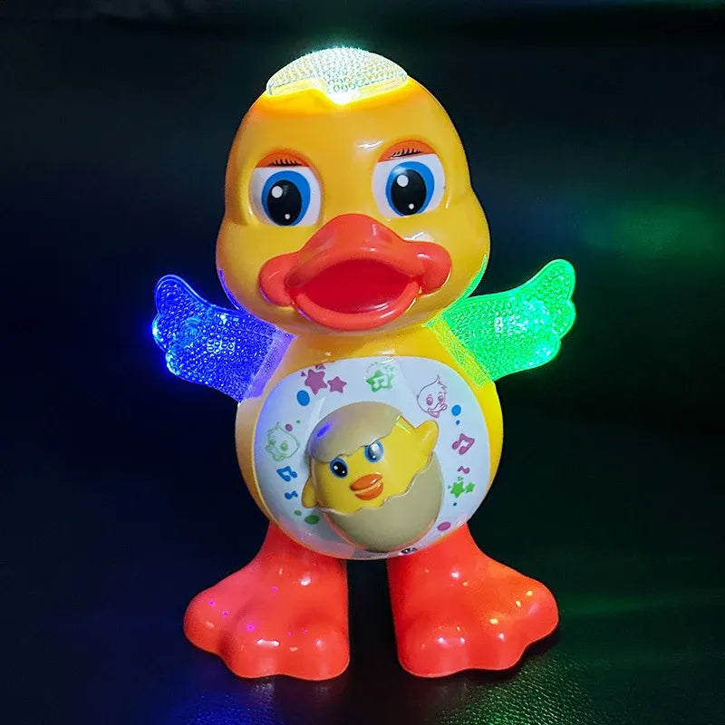 Patinho Dançarino Infantil - Pato de Brinquedo Interativo