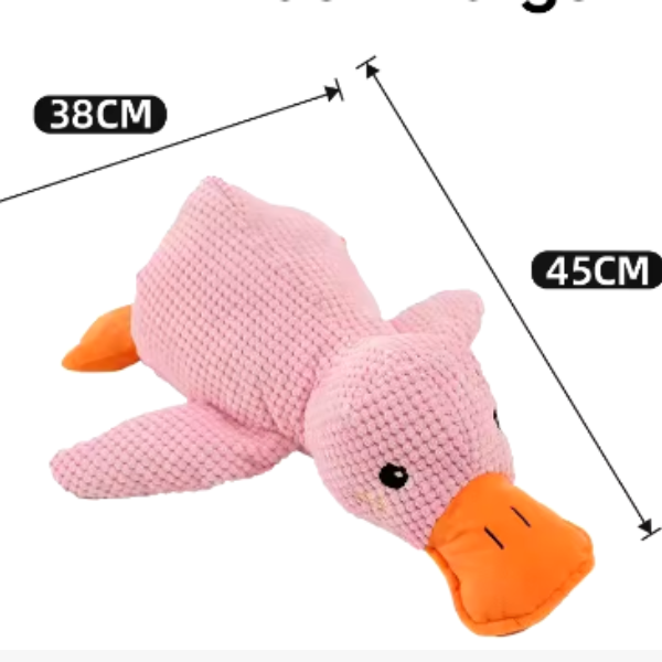 Pato Amigo para Pet Chew Toy  - Distração com Limpeza dos Dentes