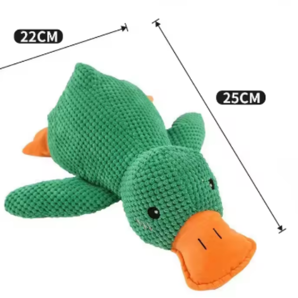 Pato Amigo para Pet Chew Toy  - Distração com Limpeza dos Dentes