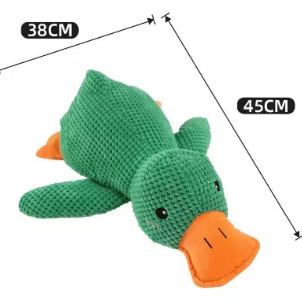 Pato Amigo para Pet Chew Toy  - Distração com Limpeza dos Dentes