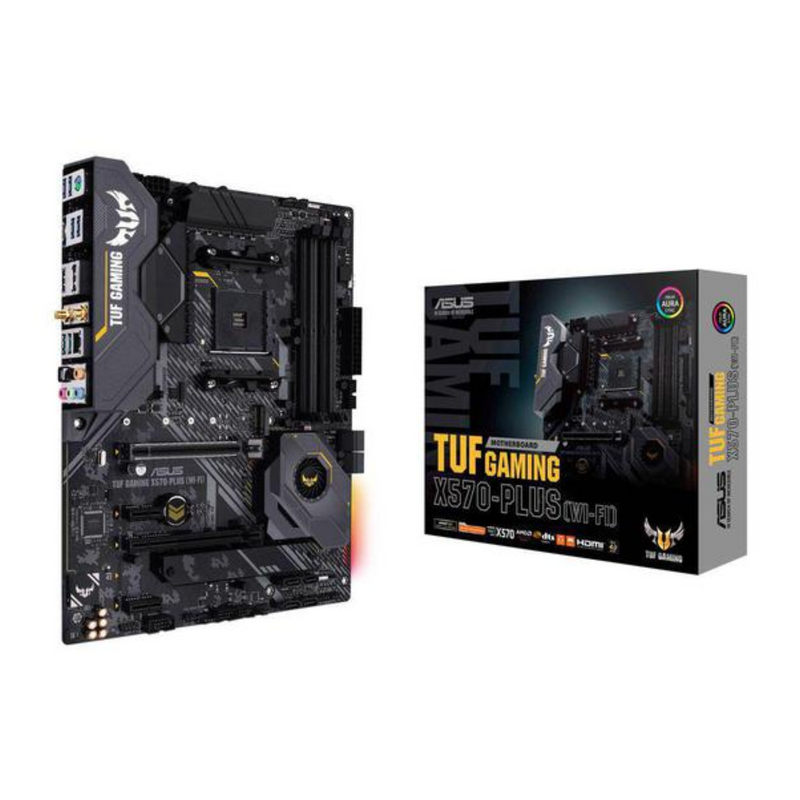 Placa Mãe Asus TUF Gaming X570-Plus Wi-Fi AMD Soquete AM4