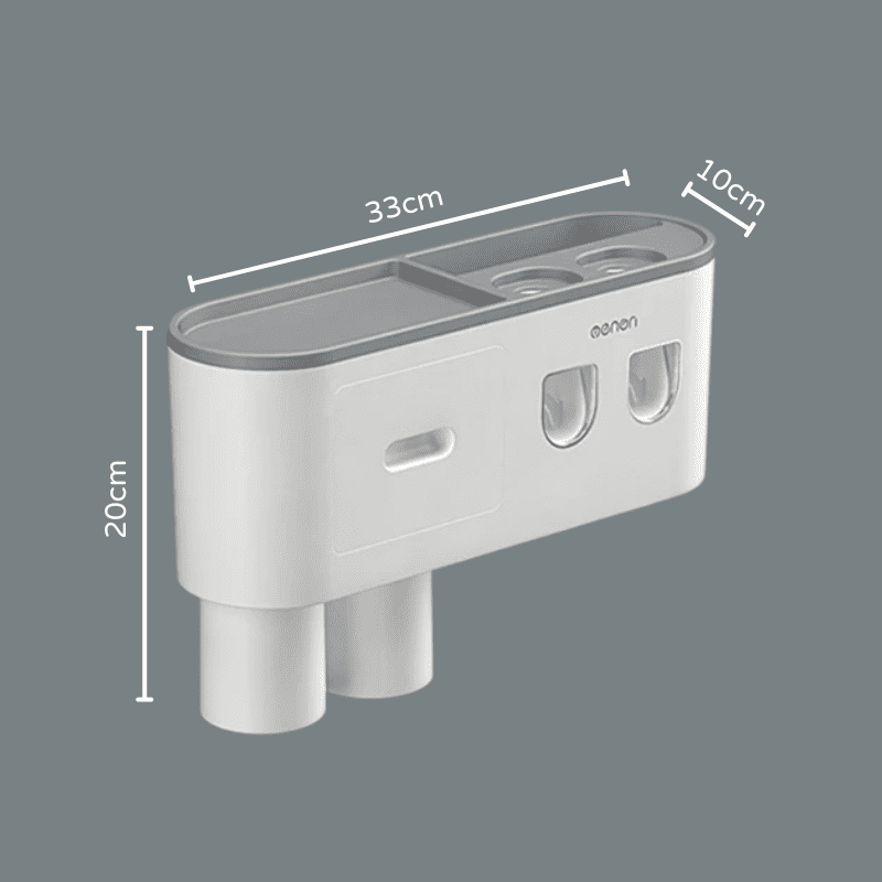 Porta Escova de Dente Dispenser com Gaveta e Copos Polihousi