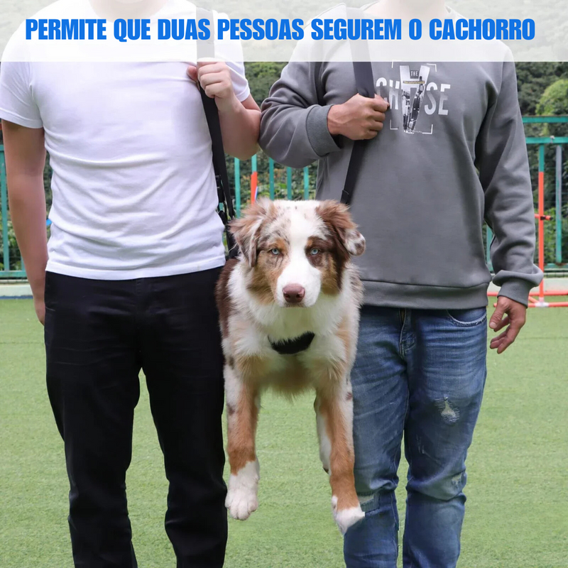 Suporte Sling para Transporte de Cães Idosos ou Deficientes com Dificuldade de Andar