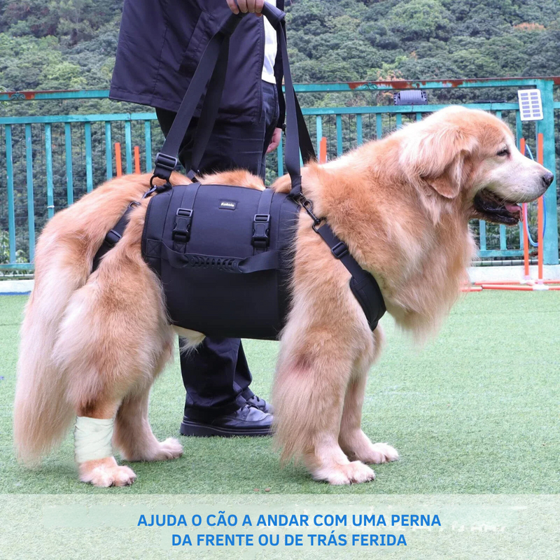 Suporte Sling para Transporte de Cães Idosos ou Deficientes com Dificuldade de Andar