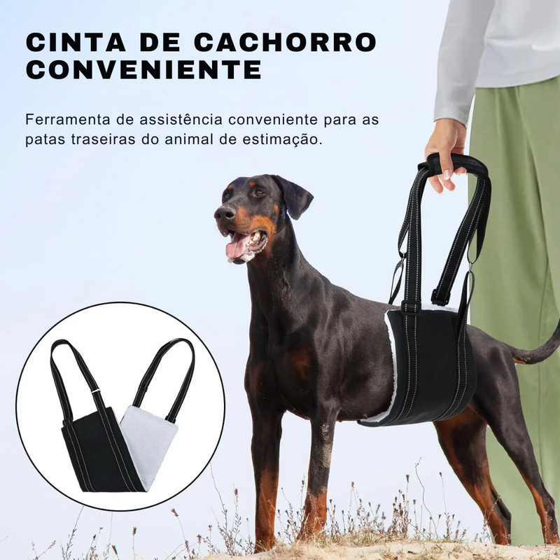 Suporte Sling Apoio para Cachorros com Dificuldade de Caminhar Lesão Artrite