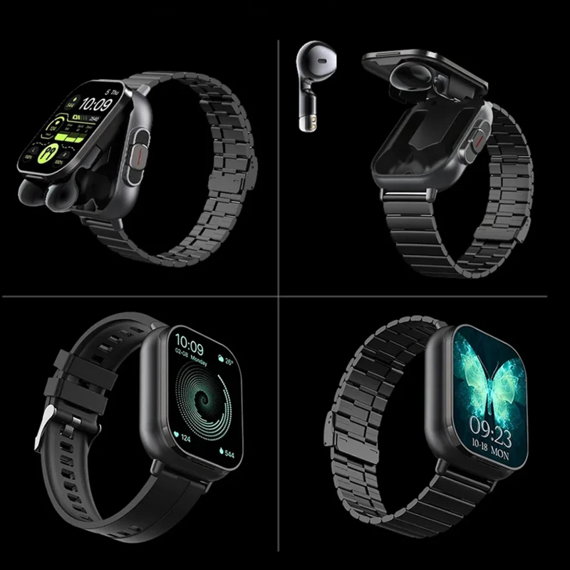 Smartwatch Xnyocn com Fone sem Fio - 2 em 1