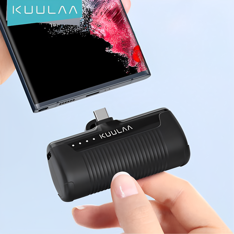 Carregador Portátil Kuula- Mini Power Bank de 4500mAh