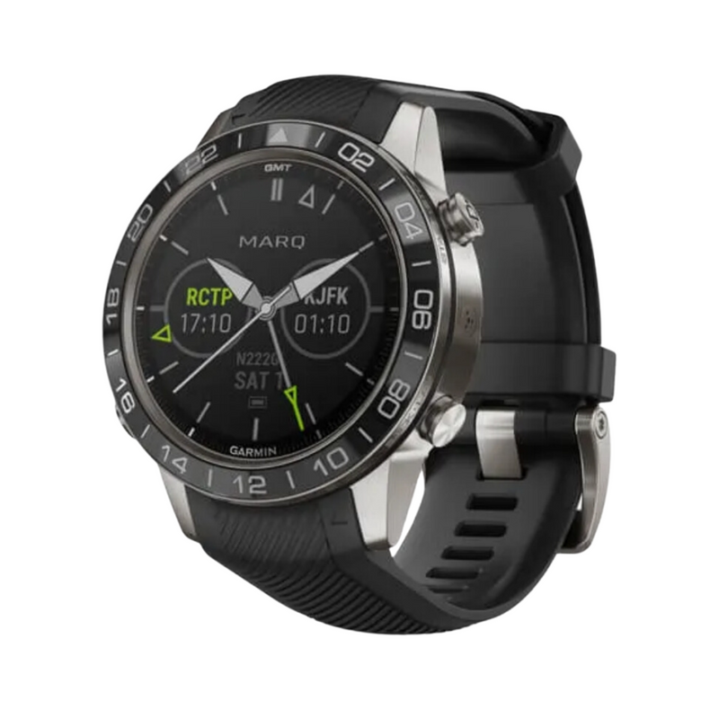 Relogio Smartwatch Garmin Marq Aviator Performance Edition - Preto